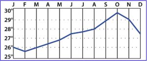 Curacao Wassertemperatur beim tauchen